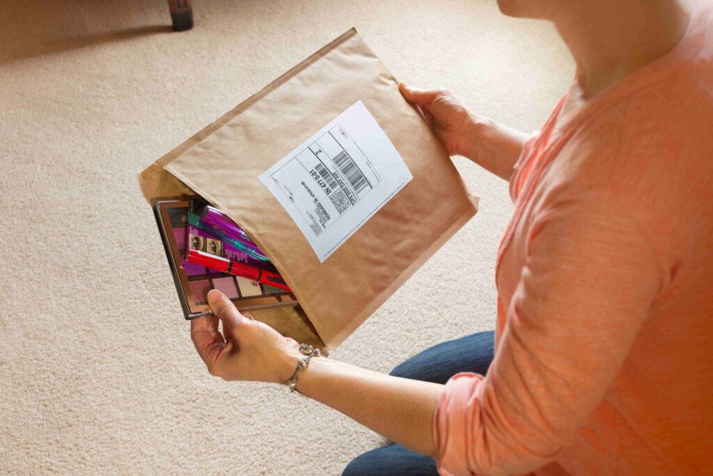 Embalagens no e-commerce