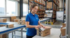 Expedição logística para e-commerce