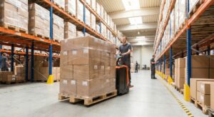 Paletização logística para e-commerce